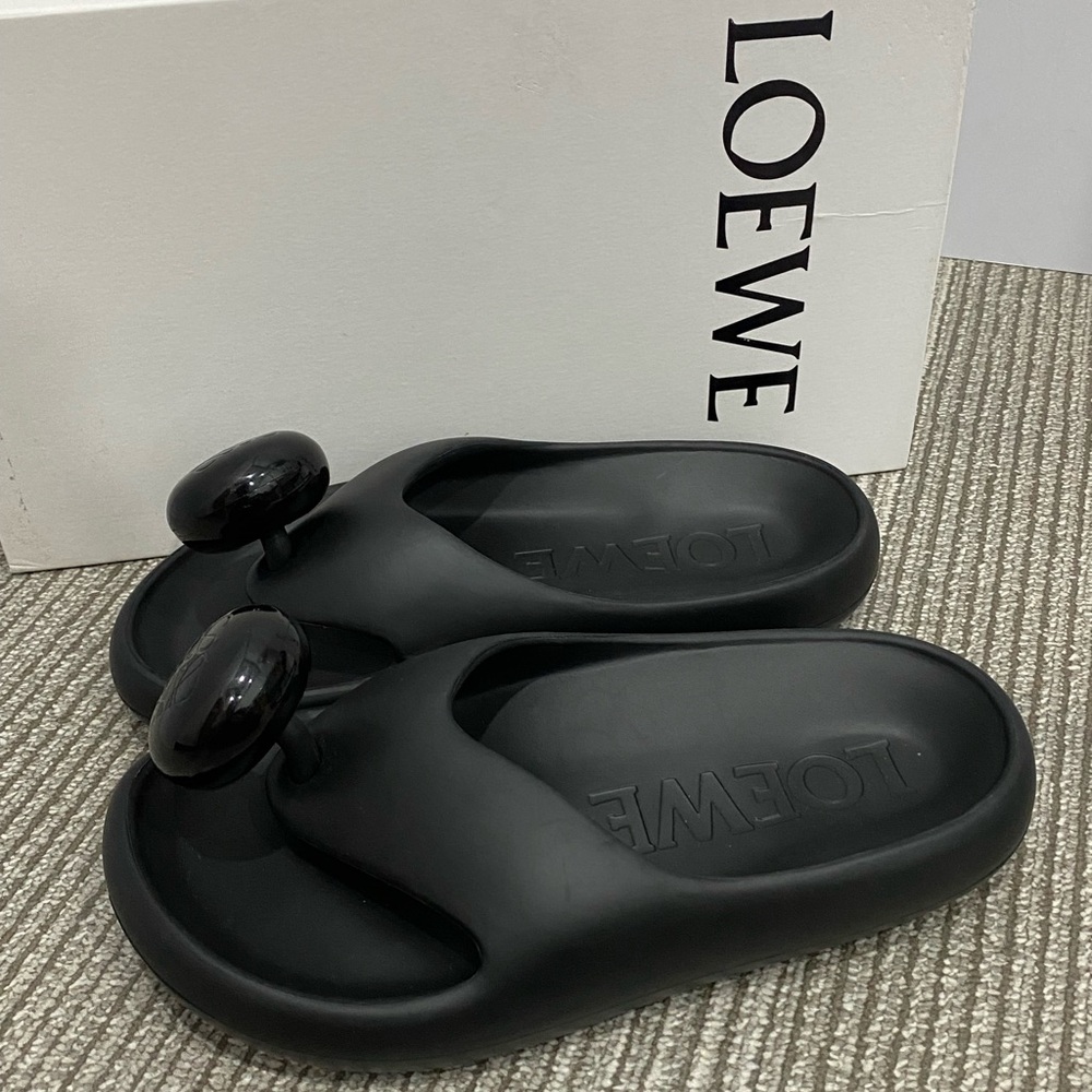 Loewe Women Black Sandals - Picture 4 of 5